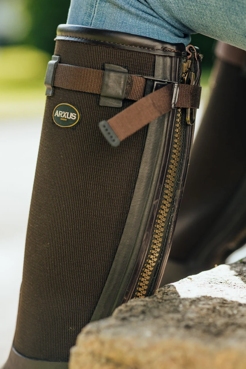Arxus Primo Country Zip Boot In Olive - Image 5