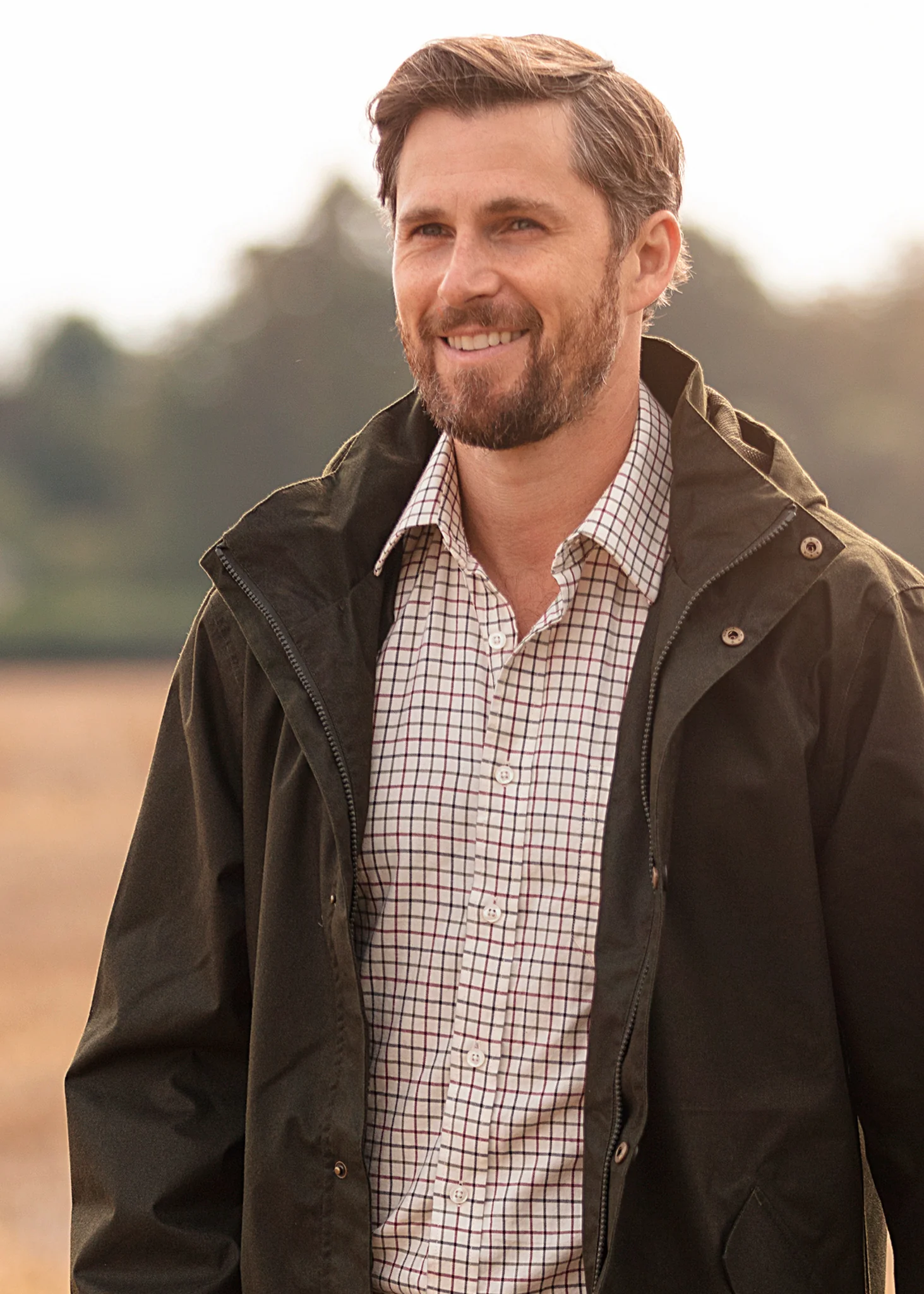 Aylesbury Men's Red Check Shirt - Regular Fit - Image 2