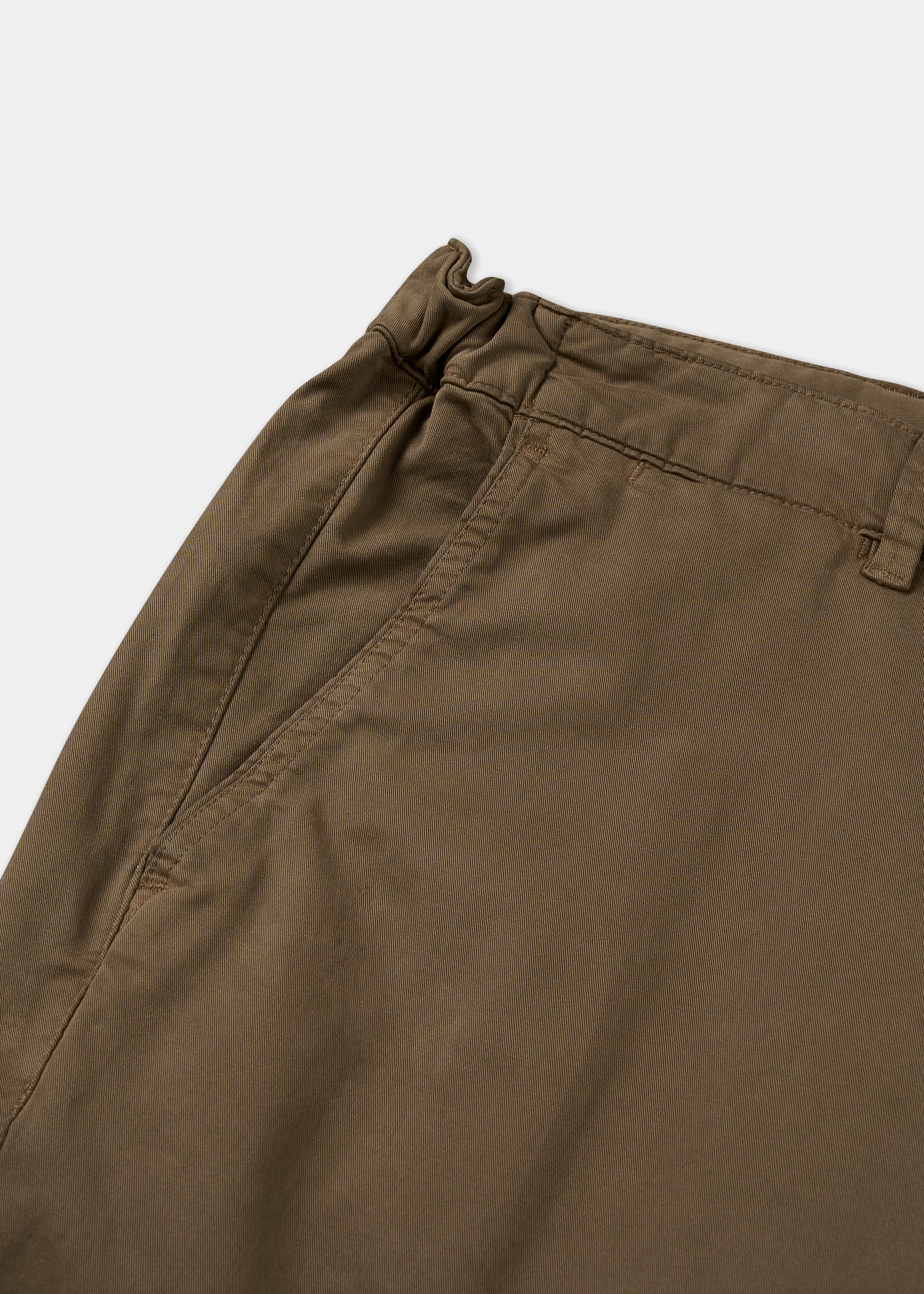 Bamforth Men's Chino Trouser In Taupe - Regular Fit - Image 4