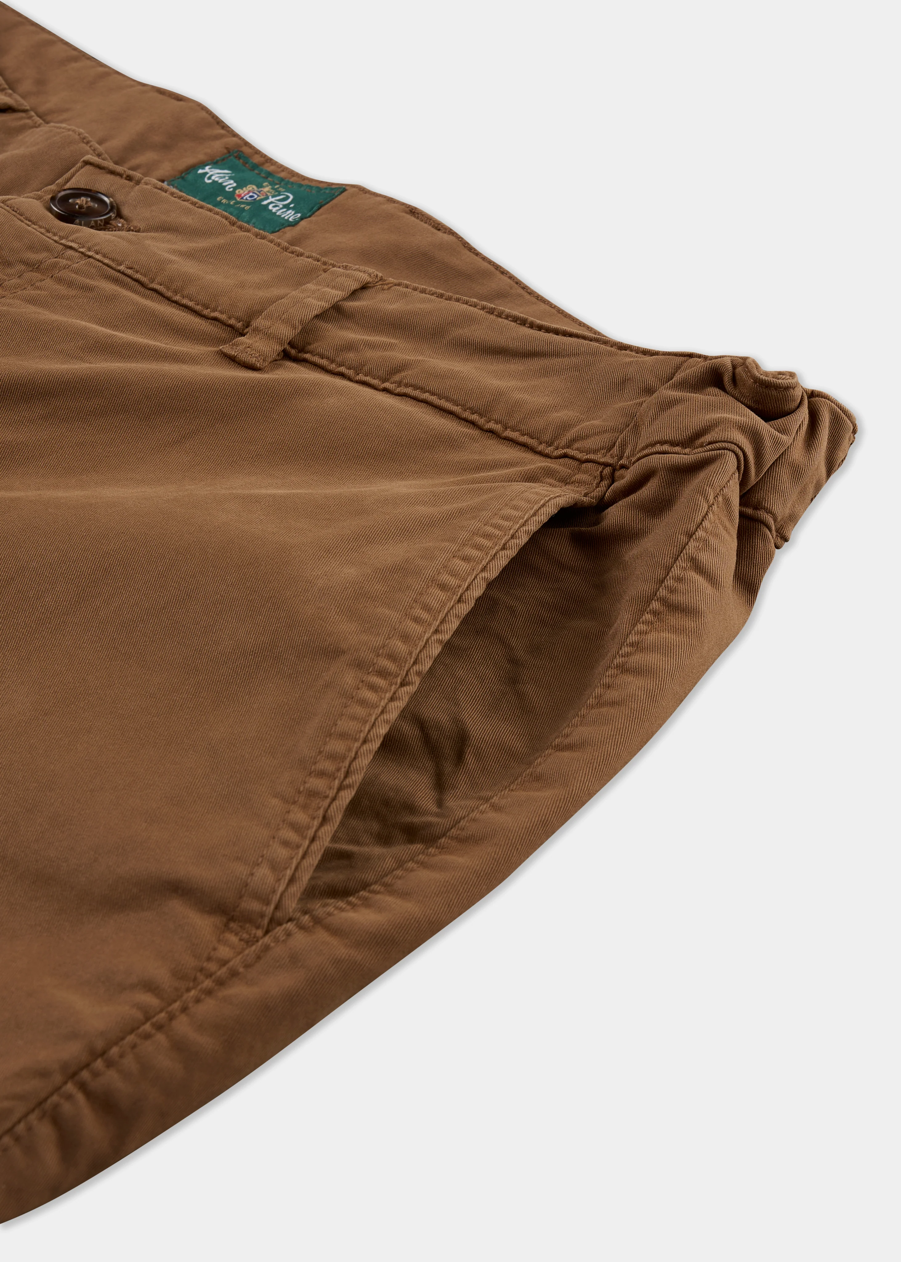 Bamforth Men's Chino Trouser In Tobacco - Regular Fit - Image 3