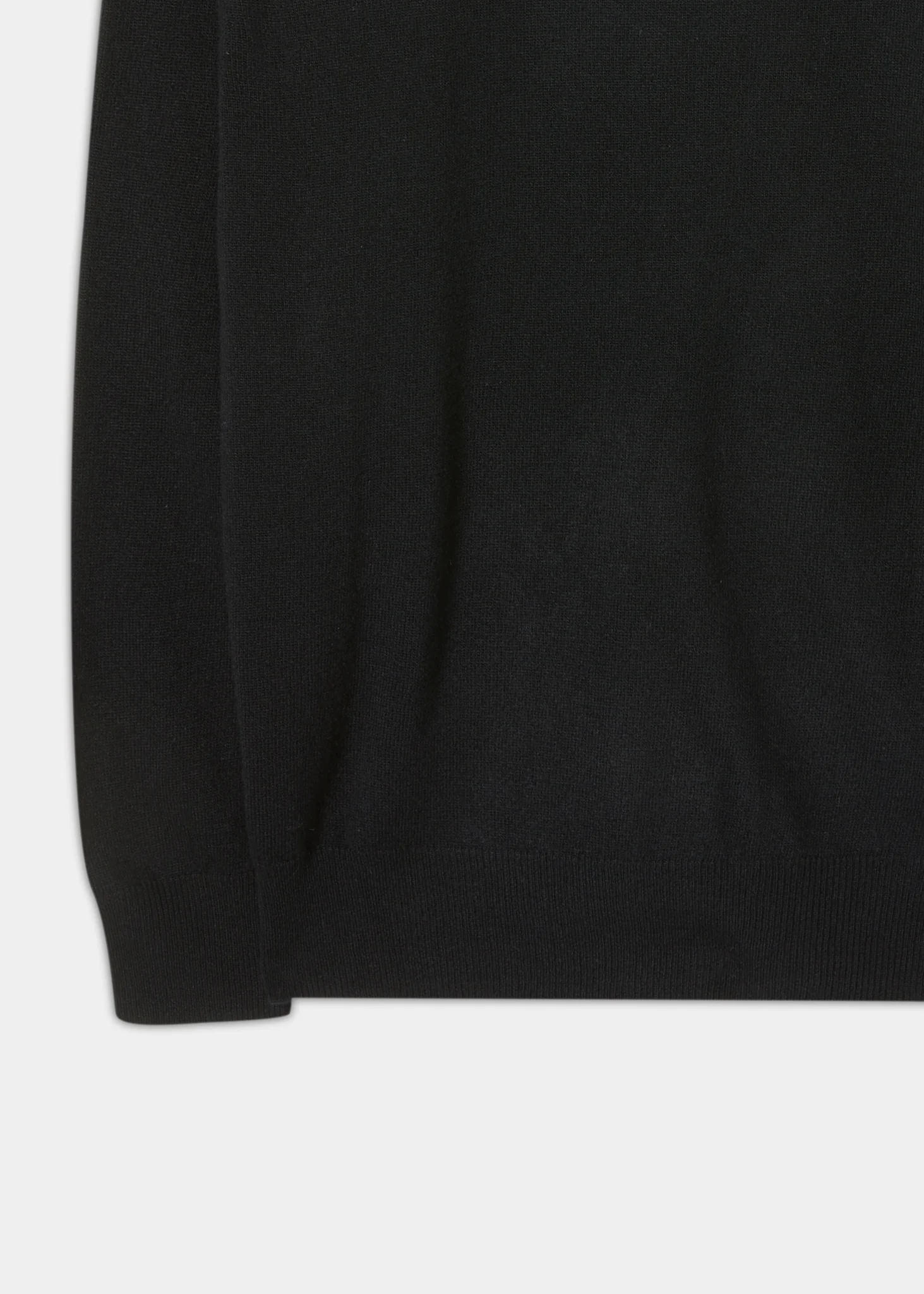 Brisbane Geelong Wool Jumper in Black - Regular Fit - Image 3