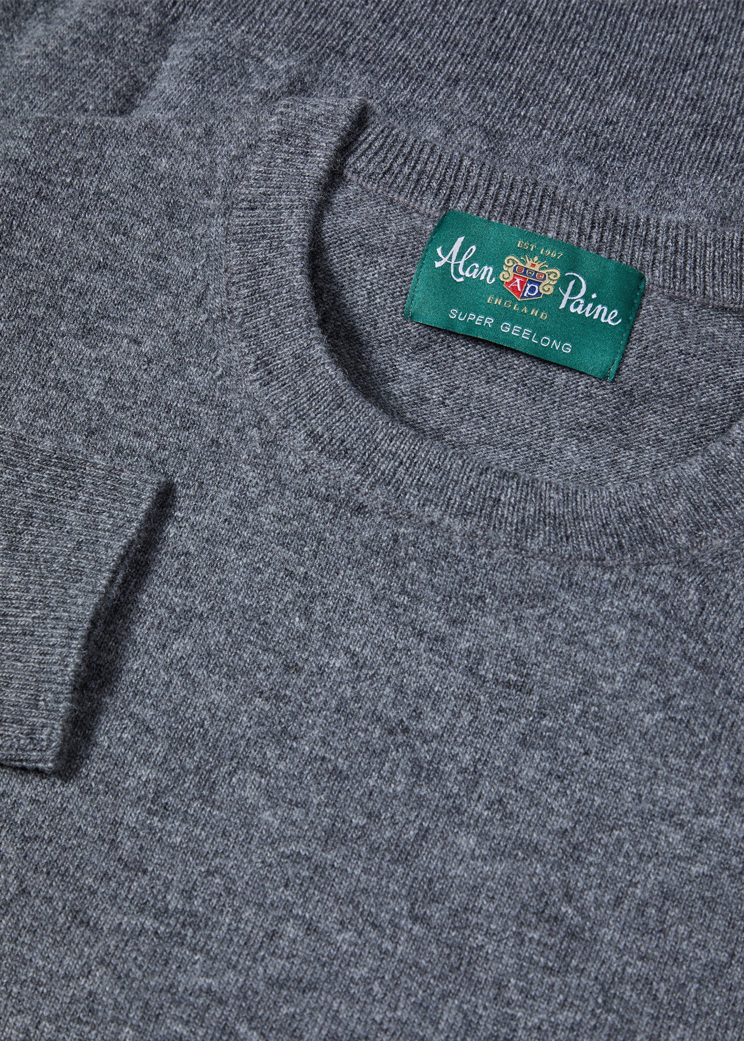 Brisbane Geelong Wool Jumper in Derby - Regular Fit - Image 4