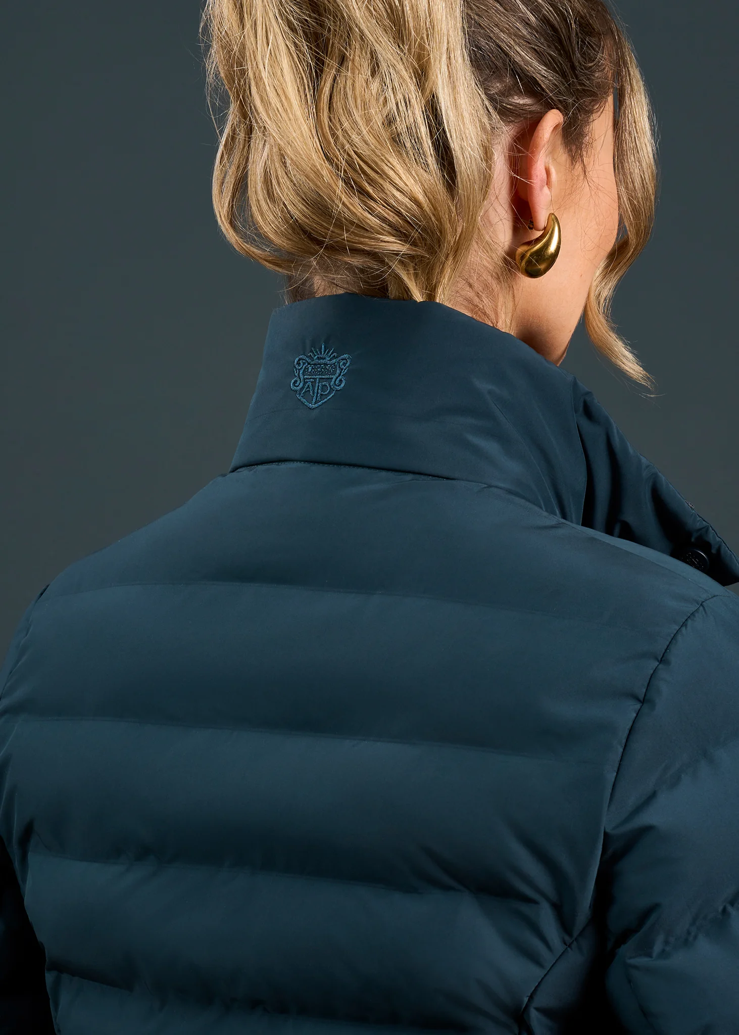 Calsall Ladies Coat in Navy - Regular Fit - Image 5
