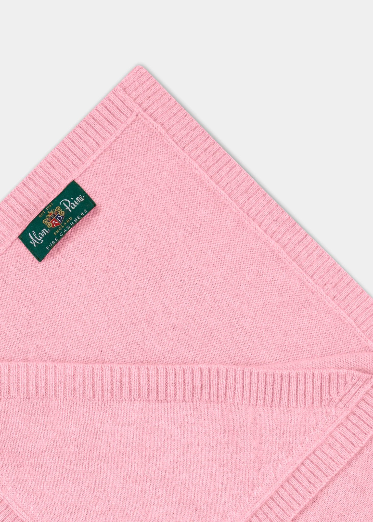Cashmere Baby Blanket - Pink - Image 2