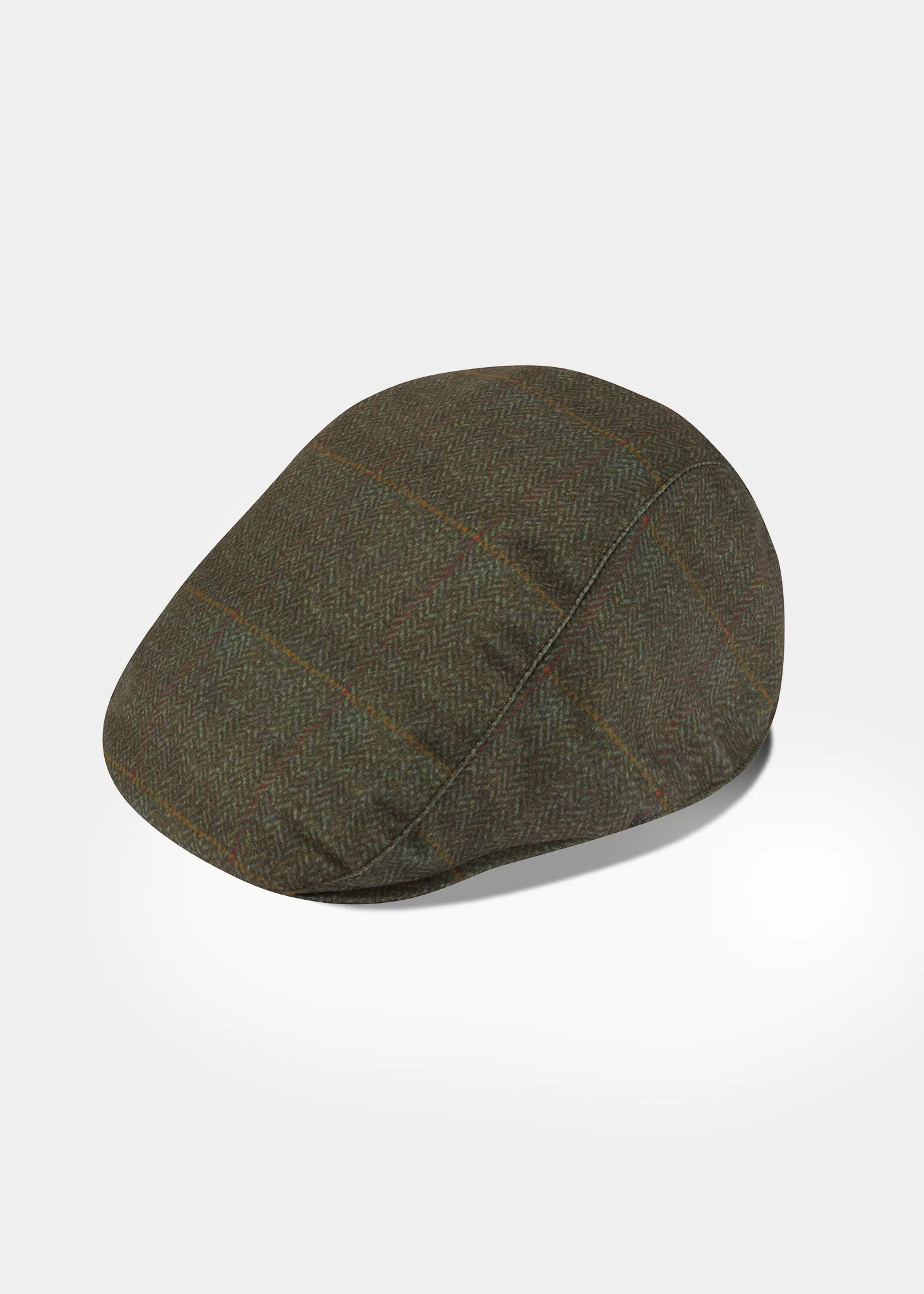 Didsmere Men's Technical Tweed Effect Waterproof Cap In Elon - Regular Fit