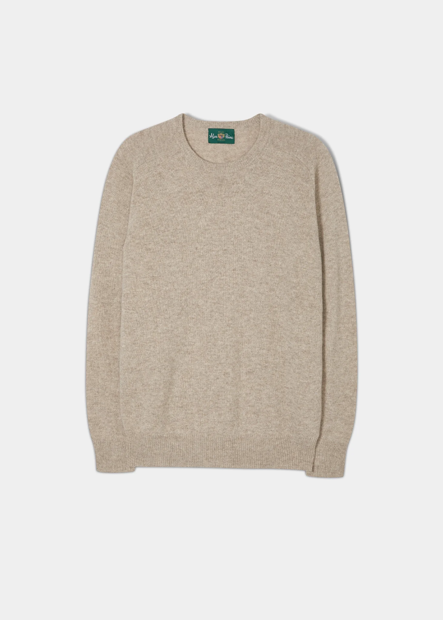 Dorset Men's Lambswool Jumper in Cobble - Classic Fit