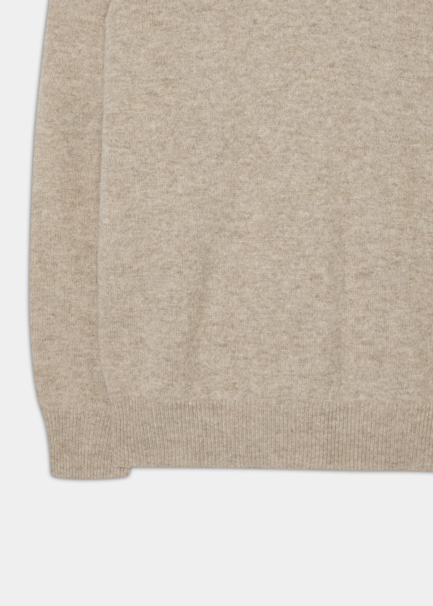 Dorset Men's Lambswool Jumper in Cobble - Classic Fit - Image 3
