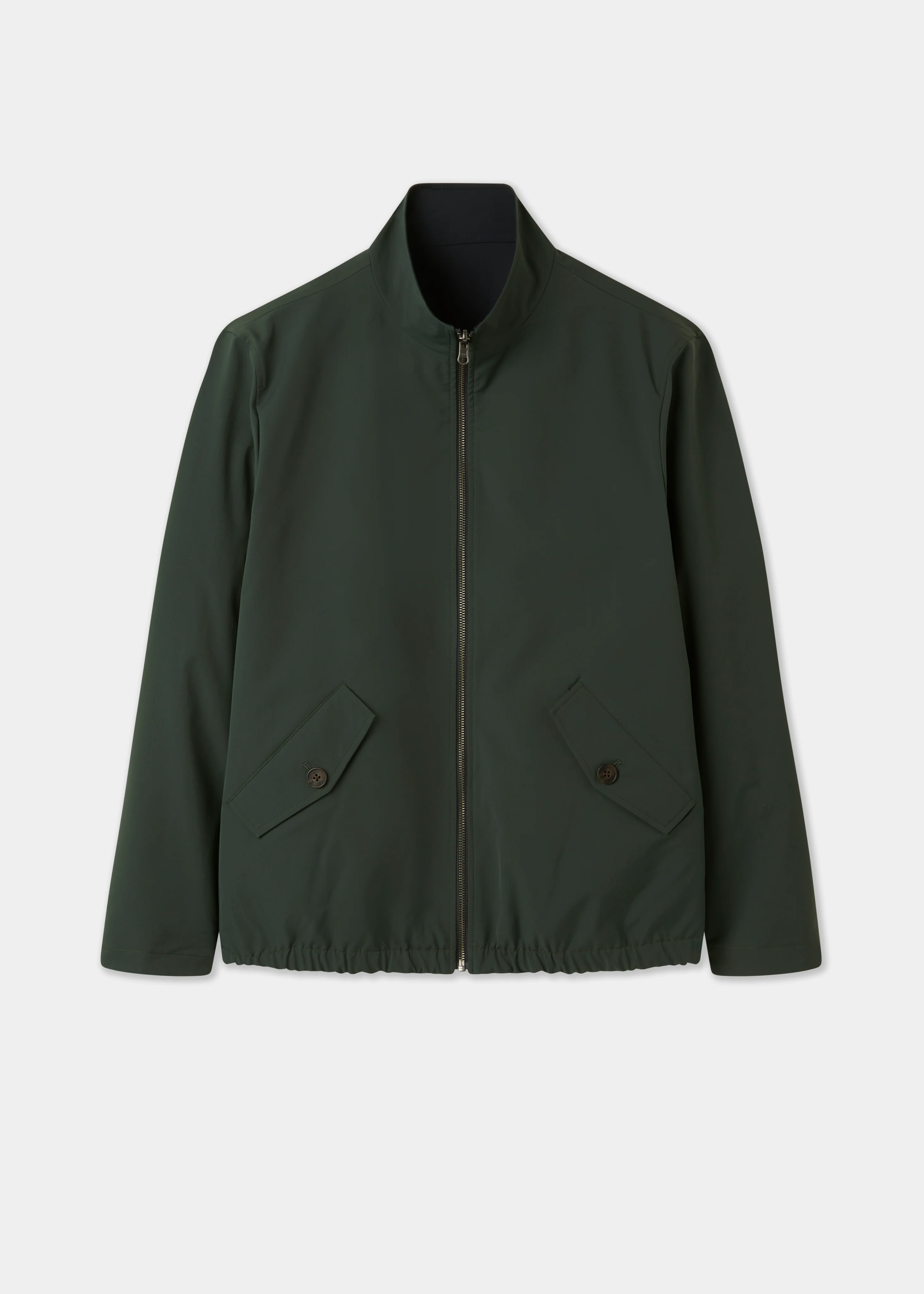 Lakeward Men's Reversible Bomber Jacket In Green and Navy