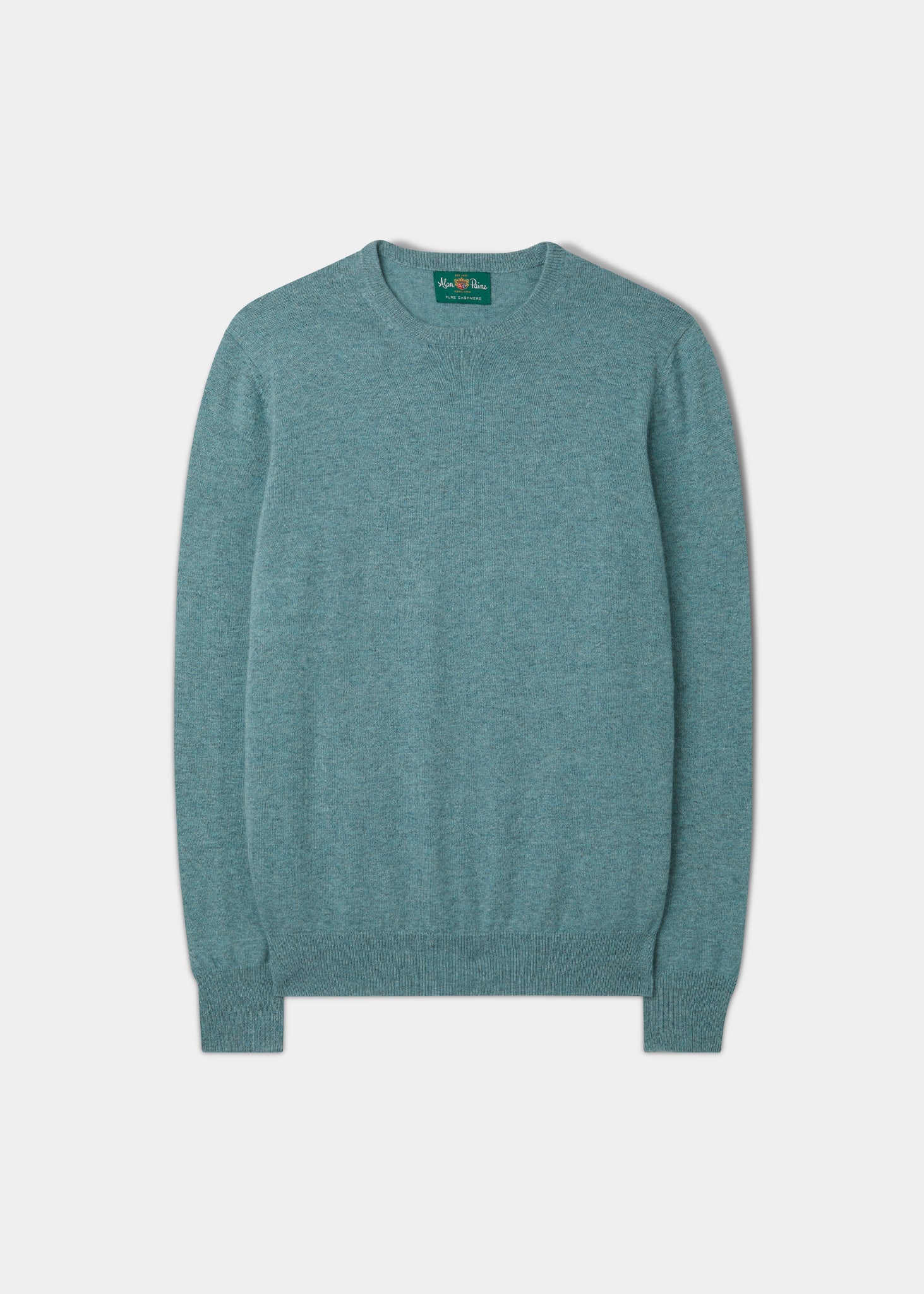 Melfort Cashmere Jumper in Caspian - Regular Fit