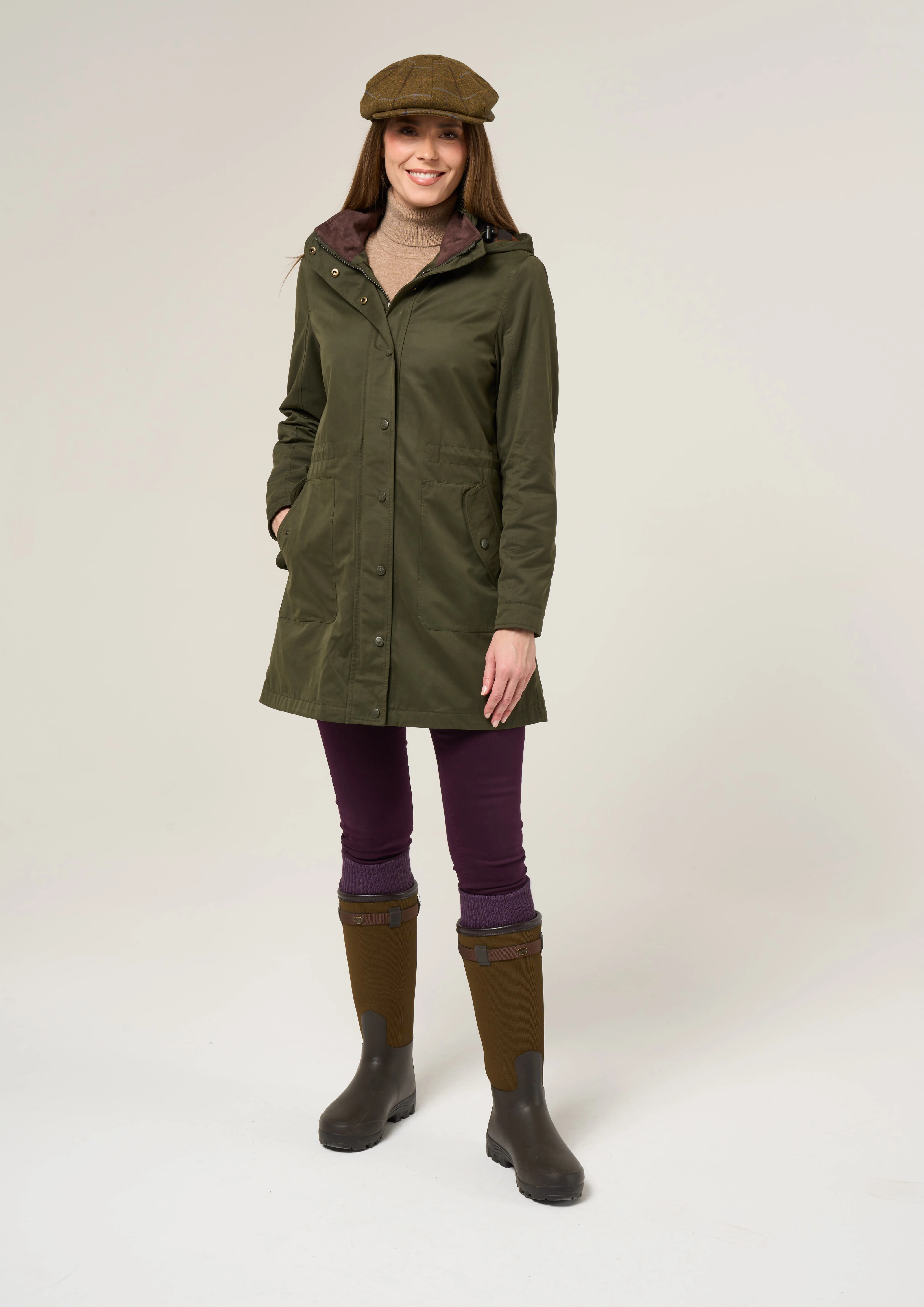 Milwood Women's Olive Jacket - Regular Fit - Image 3