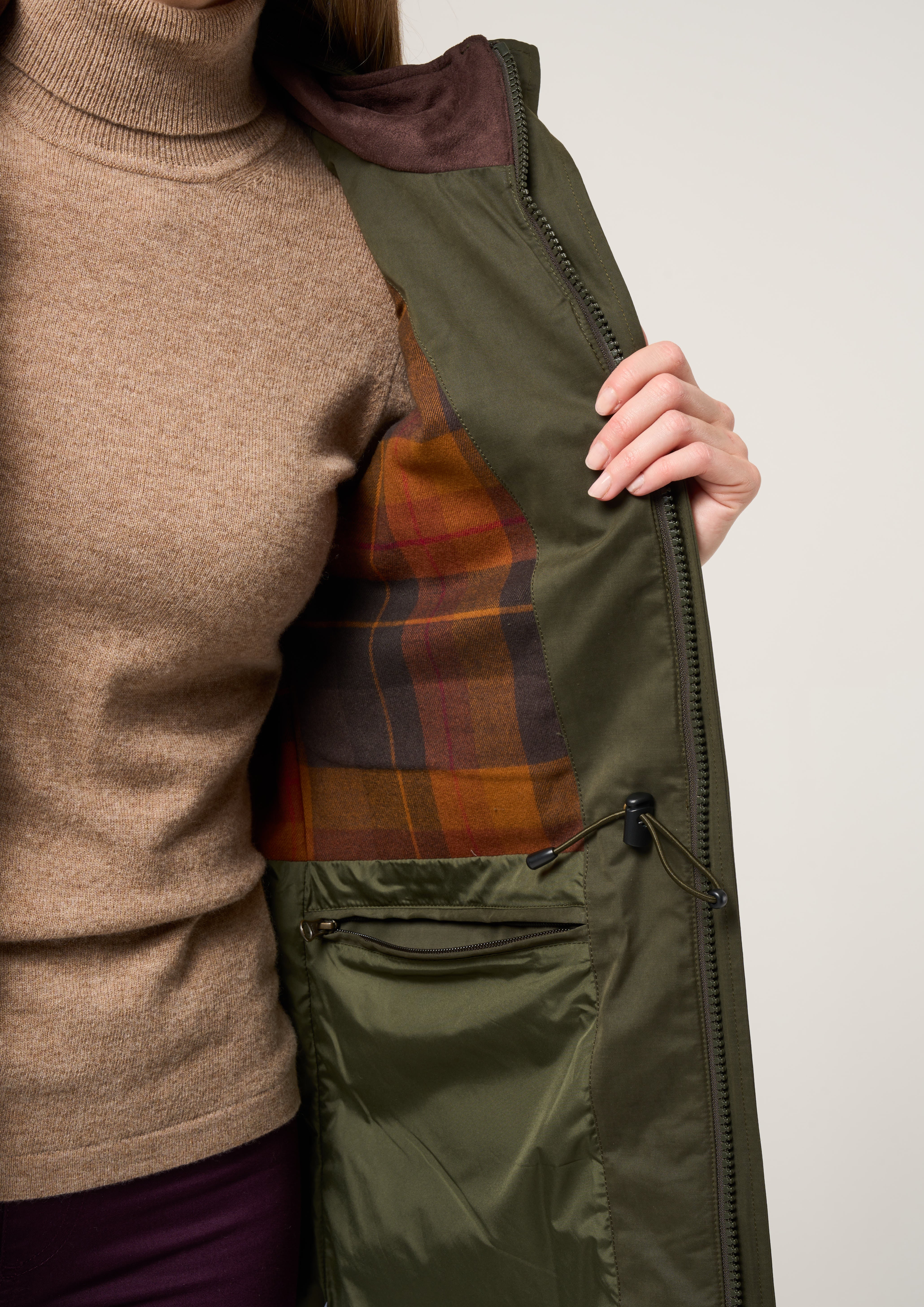 Milwood Women's Olive Jacket - Regular Fit - Image 4