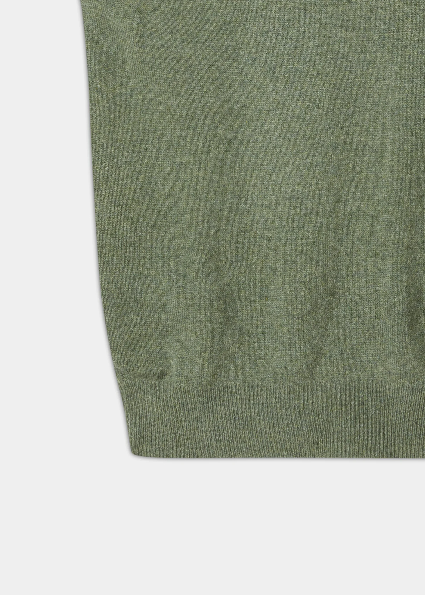 Norfolk Men's Lambswool Slipover in Landscape - Classic Fit - Image 3