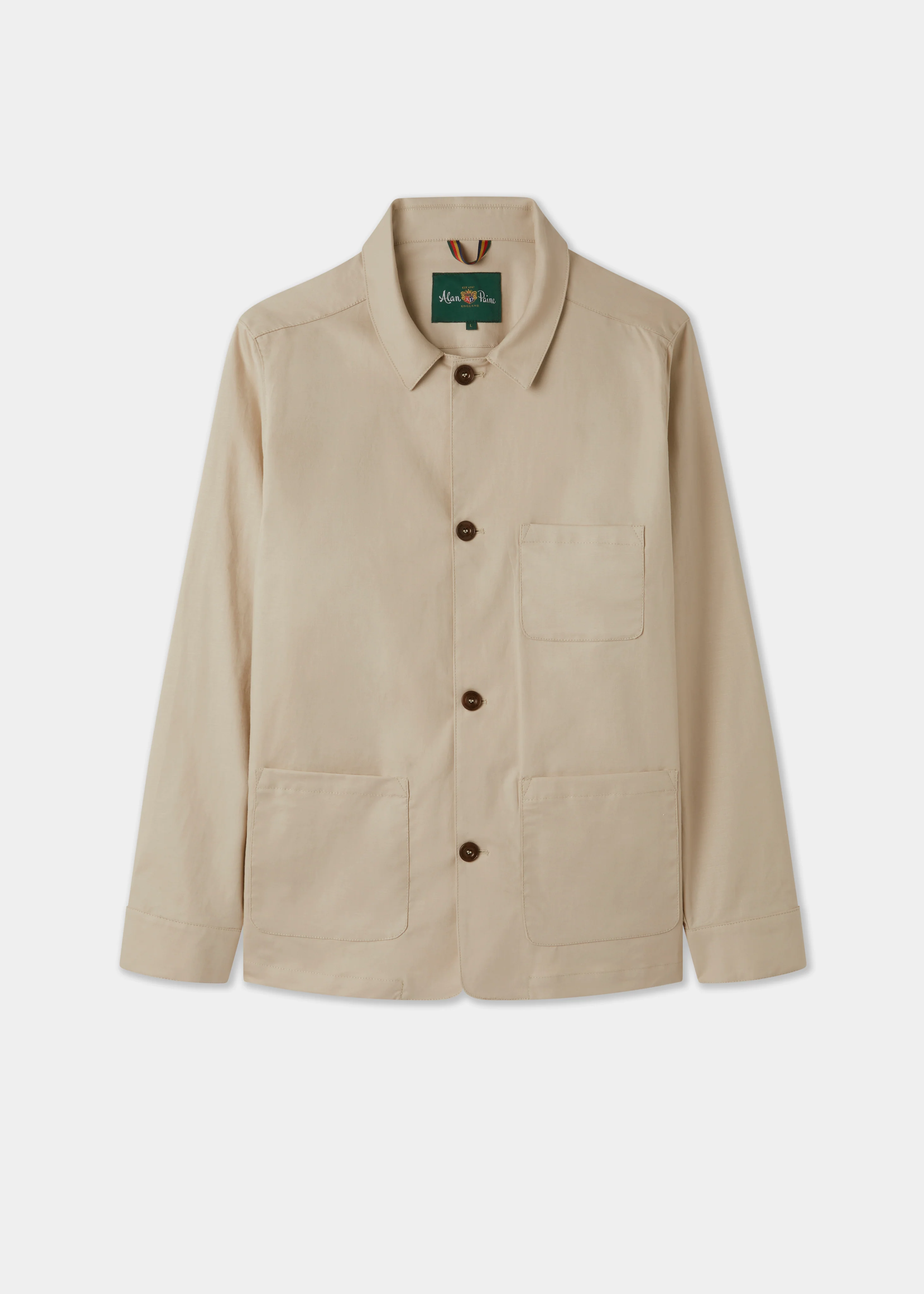 Sandcliff Men's Shacket in Beige