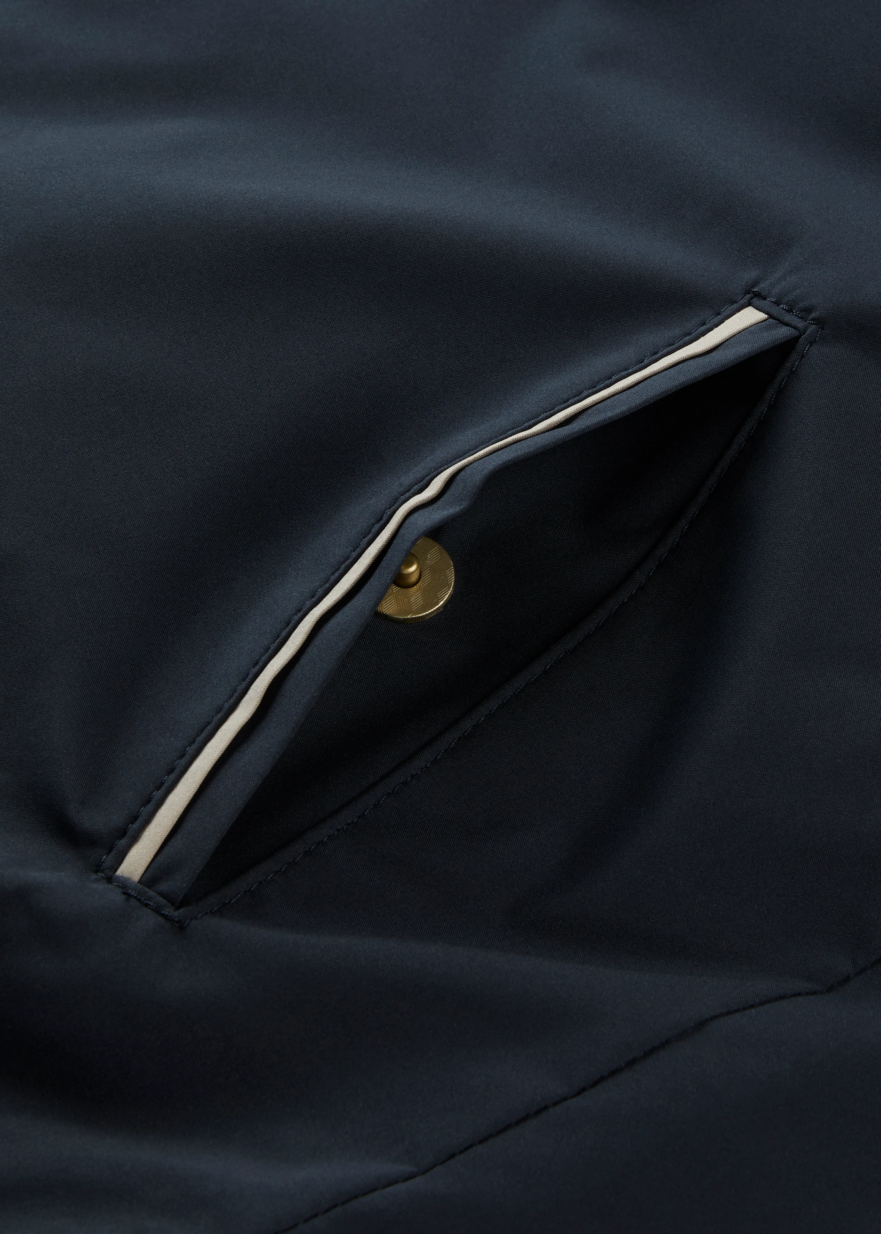 Swifthall Reversible City Gilet In Navy and Beige - Image 10
